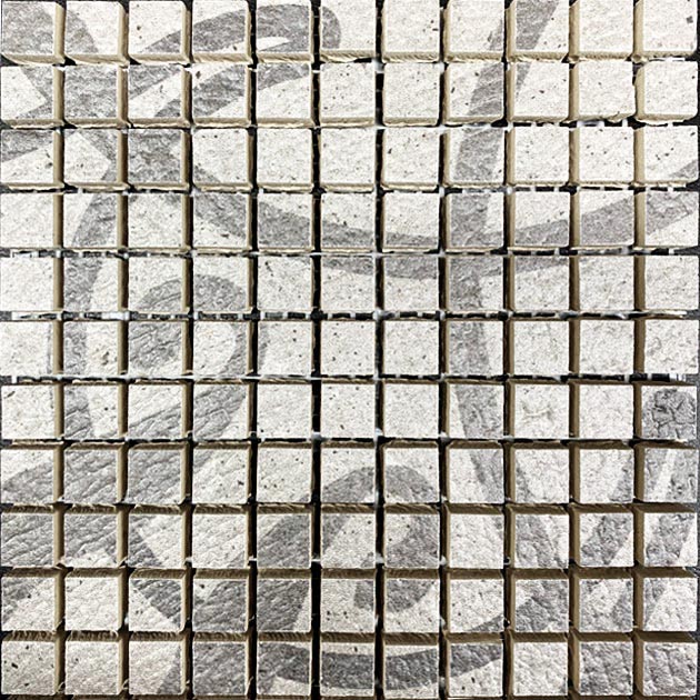 Mosaik mit Muster 11 x 11 mm